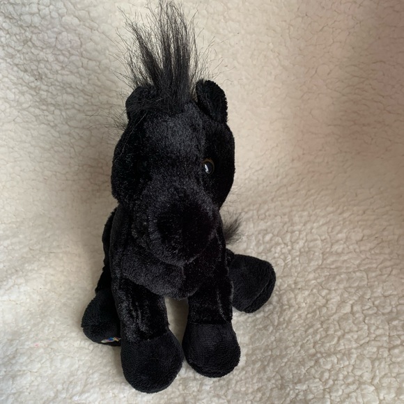 GANZ Webkinz Black Horse Stallion Plush Stuffed Animal - No code - Picture 6 of 11